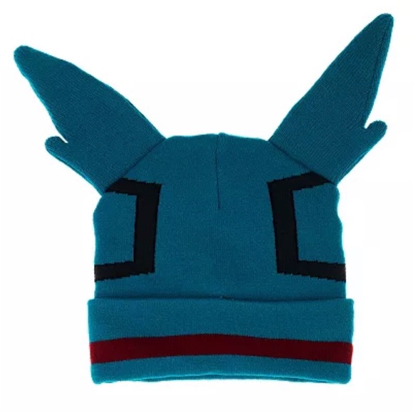 My Hero Academia Deku Suit Up Beanie Hat - Picture 2 of 2